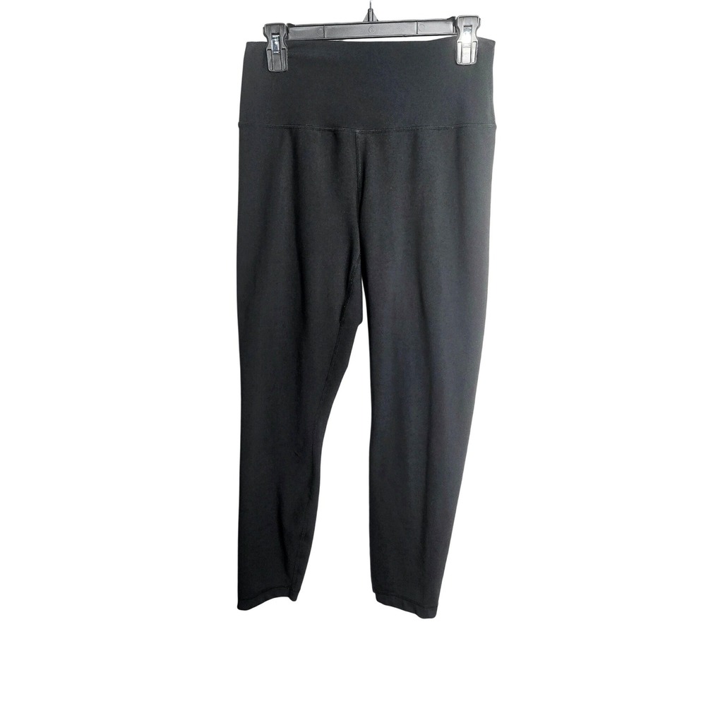 Yogalicious Lux Everyday‎ Ankle Tight Womens Large Black High Waisted Leggings